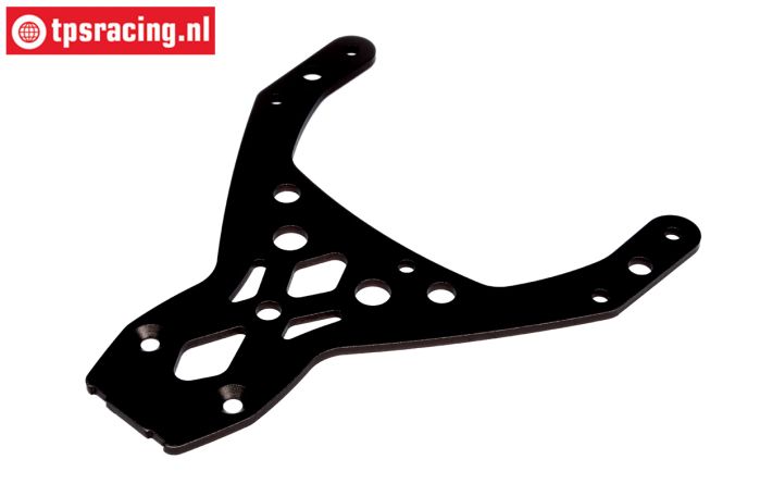 TPS87420 Baja front upper Chassis plate Black, 1 pc.