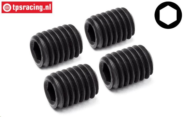 HPI104964 Scrub Screw M5-L8 mm, 4 St.