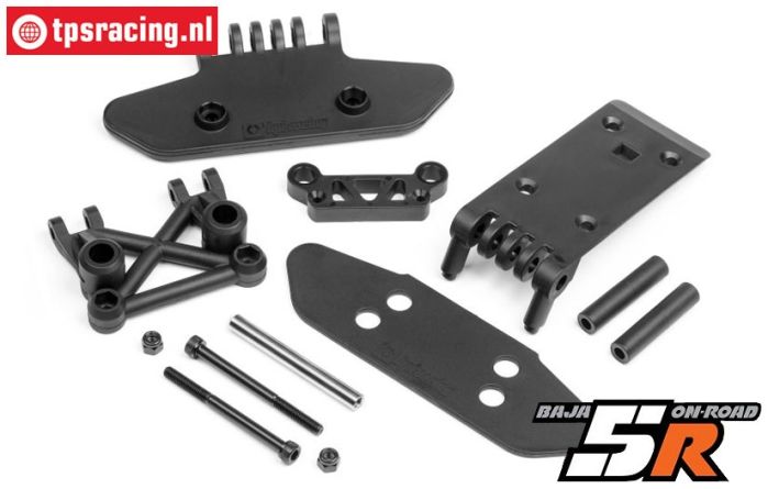 HPI115760 Front bumper 5R, Set