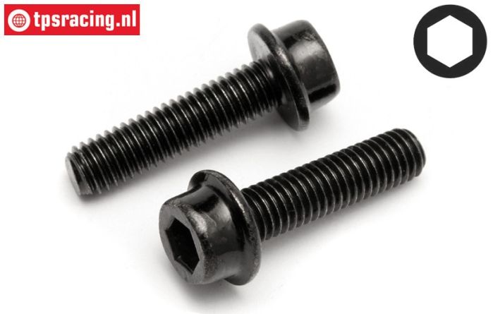 HPI15463 Cap head screw flanged M5-L20 mm, 2 pcs.