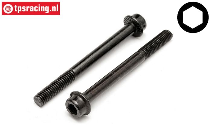 HPI15482 Cap head screw flanged M5-L52 mm, 2 pcs.