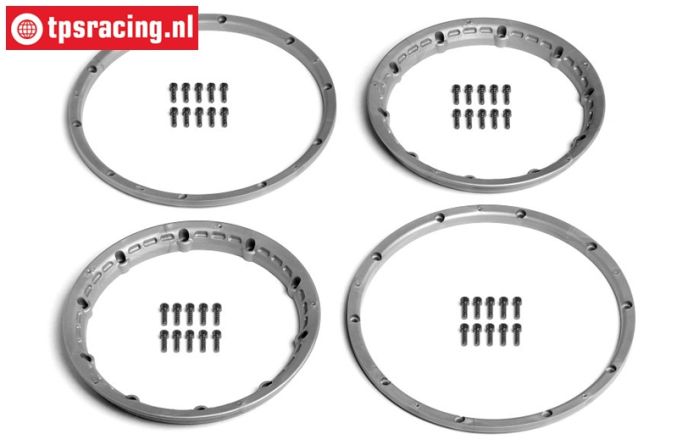 HPI3272 HD Beadlock Silver, 4 pcs.