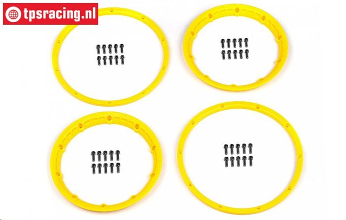 HPI3277 HD Beadlock Yellow, 4 pcs.