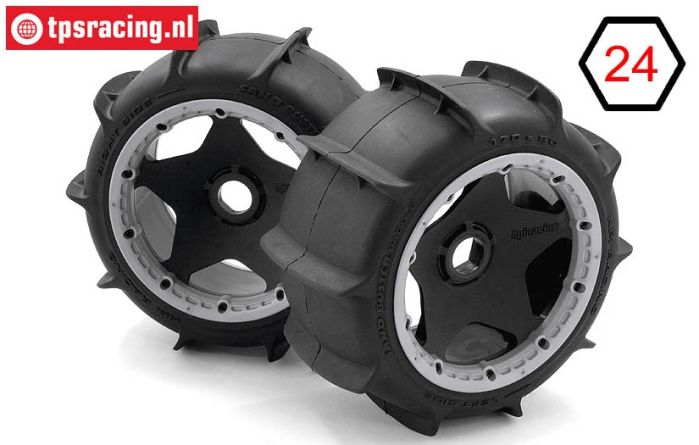 HPI4741 HPI Sand Buster Paddle M mounted Ø170-B80 mm, 2 pcs.