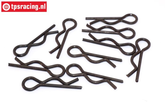 TPS6203 Body Clips Ø1,6-L29 mm, 10 pcs