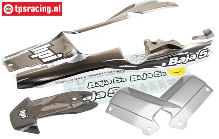 HPI7792 Body Painted Gun-Metal/Grey/Silver, Set