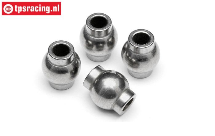HPI86417 Steel ball joint Ø4-Ø10 mm, 4 pcs.