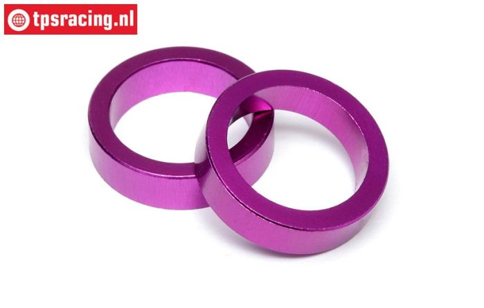 HPI86616 Gear Spacer Purple, 2 pcs.