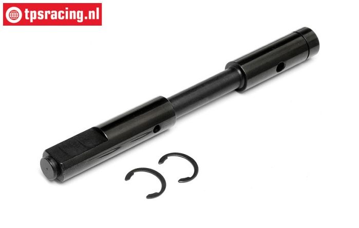 HPI86630 Drive Gear Shaft Ø12-L124 mm, 1 pc.