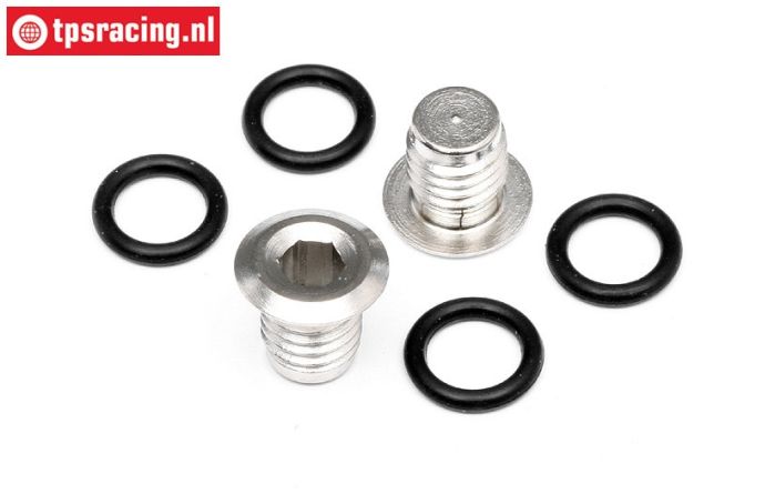 HPI86676 Differential Cap screw M4-L6 mm, 2 pcs.