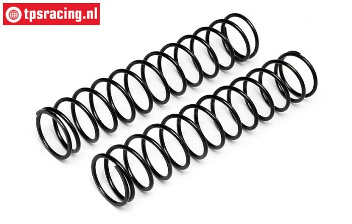 HPI86757 Shock spring front Black, 2 pcs.