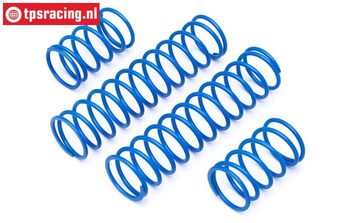 HPI86764 Shock spring rear Bleu, 2 pcs.