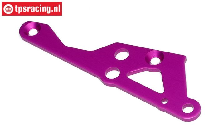 HPI87432 Engine mount brace right Purple, 1 pc.
