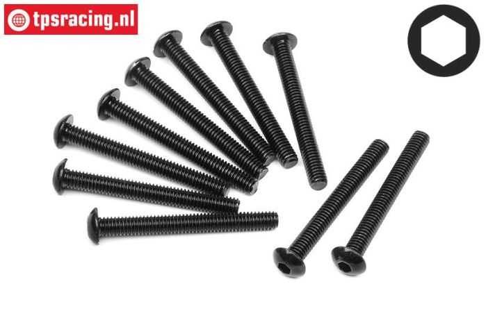 HPI94564 Button Head screw M4-L35 mm, 10 St.