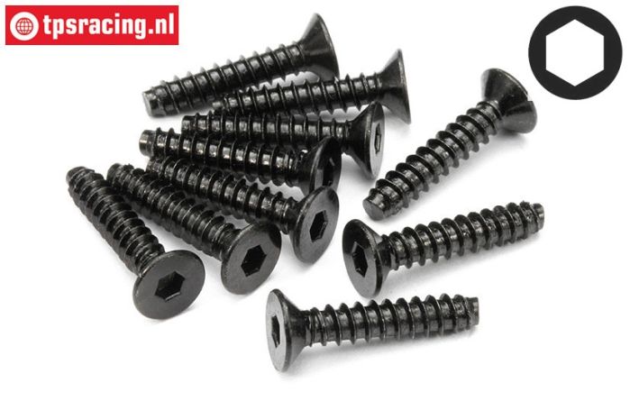 HPI94633 Countersunk tapping screw Ø4-L20 mm, 10 pcs.