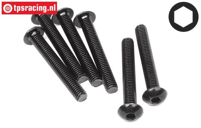 HPI94761 Button Head screw M5-L35 mm, 10 pcs.