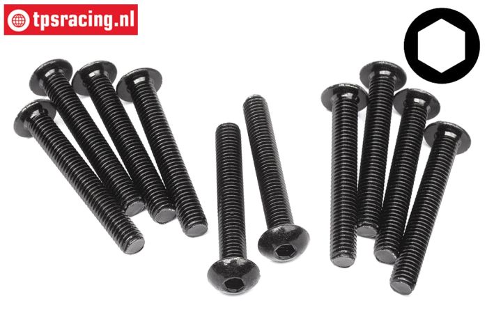TPS94761 Button Head Screw M5-L35 mm, 10 pcs