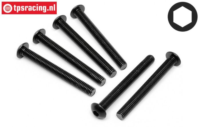HPI94763 Button Head Screw M5-L45 mm, 10 pcs