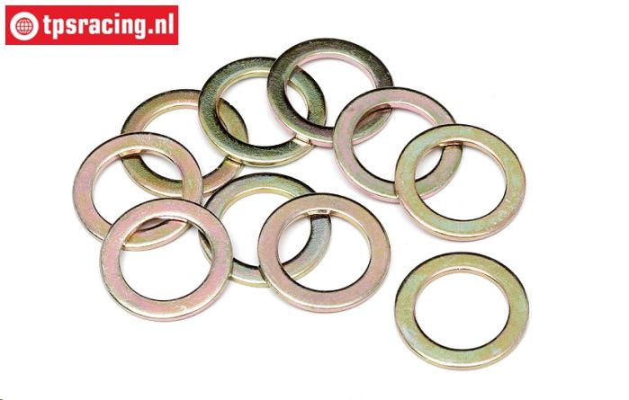 HPI96710 Steel Washer Ø8-Ø12-H0,8 mm, 10 pcs.