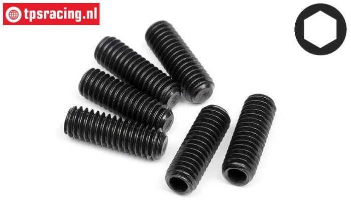 HPIZ726 Scrub screw M4-L12 mm, 6 pcs.