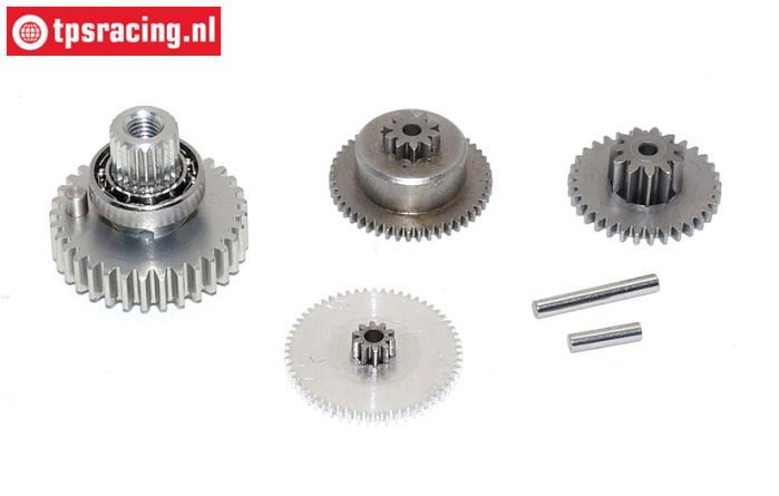 Gears complete, JX-PDI-HV5921MG servo, Set