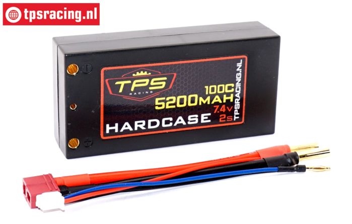 TPS5200HC LiPo Hardcase 5200 mAh 7,4 Volt-100C, 1 pc.