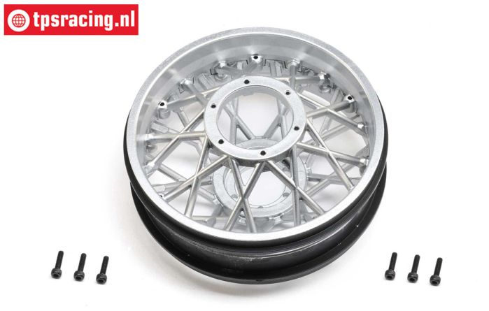 LOS-2305 Promoto rear rim silver, 1 pc.