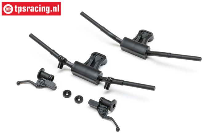LOS-2283 Promoto handlebars with grips, set