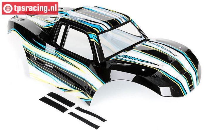 LOS250013 Body MTXL Black/green, Set