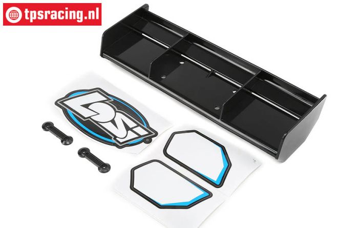 LOS251046 LOSI Wing Black DBXL-E , 1 pc.