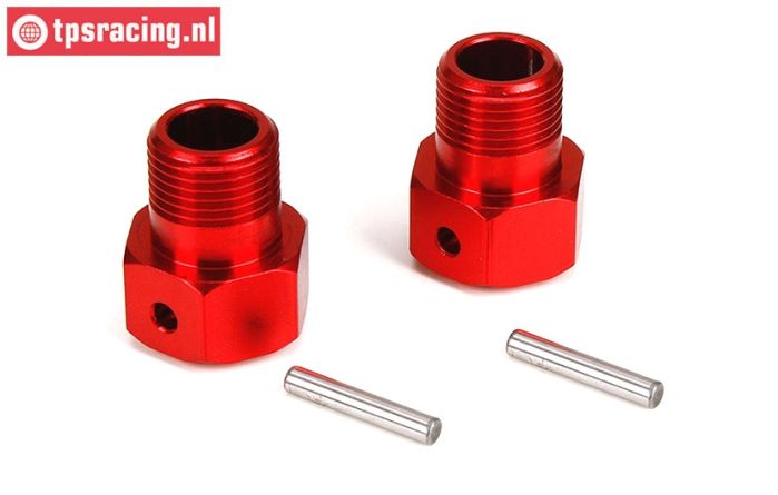 LOS252012 DBXL Wheel Carrier Red, 2 pcs.