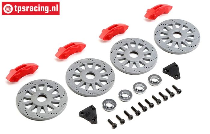 LOS252109 Brake disk and caliper SRR-SBR 2.0, Set