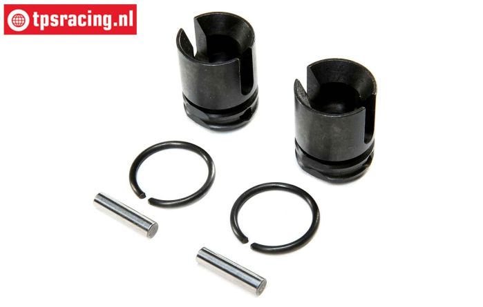 LOS252121 LOSI DBXL-E 2.0 Dog Bone Coupler, 2 pcs.