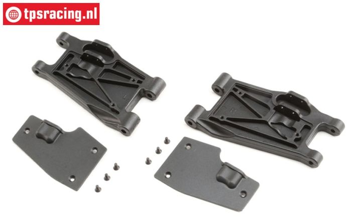 LOS254057 Front lower arm L-R Super Rock Rey, set