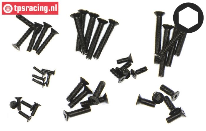 LOS255003 Countersunk hex screw DBXL-MTXL, Set