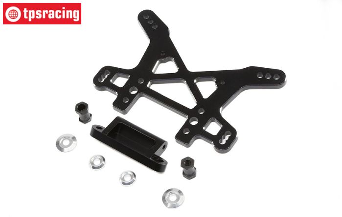 LOS354005 Shock Tower rear black, LOSI DBXL-MTXL, 1 pc