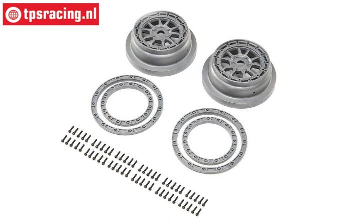 LOS43029 Beadlock rim with ring SBR 2.0, 2 pcs.