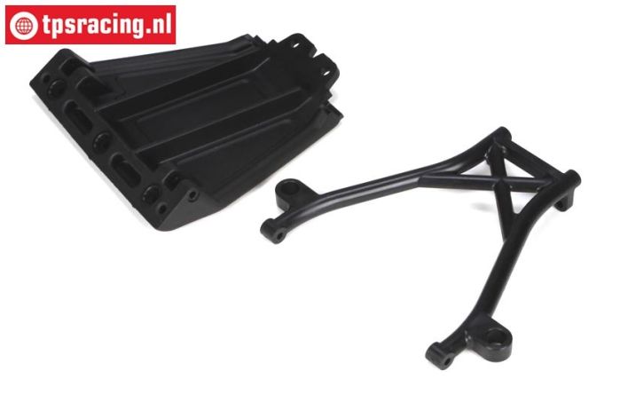 LOSB2574 Front skid plate-Bumper mount, LOSI 5T-BWS, Set