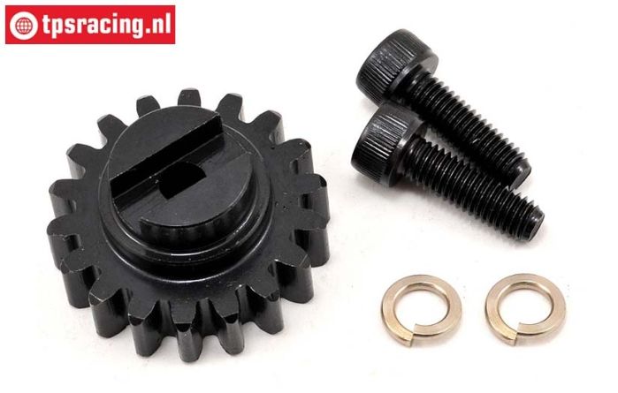 LOSB5046 Pinion Gear 18T-M1,5 LOSI 5T-BWS-TLR, 1 pc.
