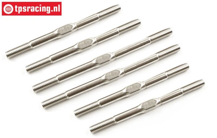 LOSB5902 Turnbuckles M6 LOSI 5T-BWS-TLR, 16 pcs.
