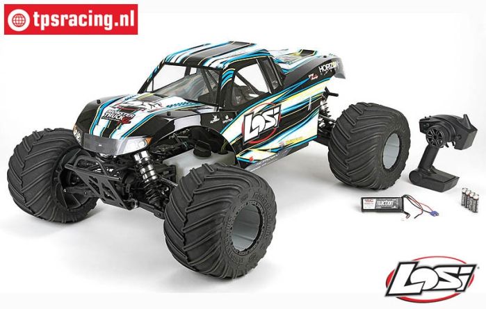 LOS05009T1 LOSI 1/5 MONSTER TRUCK XL 4WD RTR Black
