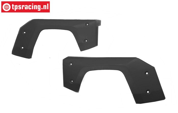 LOS-4009 LOSI 5IVE-T 3.0 Rear Fenders Black, set