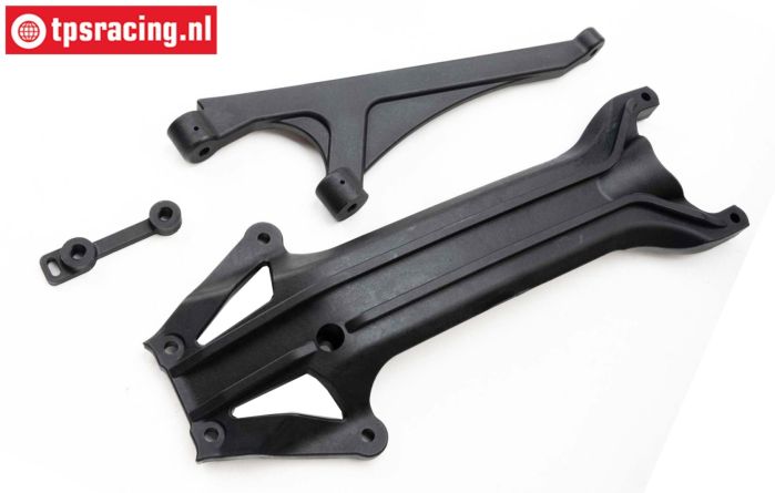 LOS-3680 LOSI 5IVE-TE 3.0 Rear chassis brace. Set