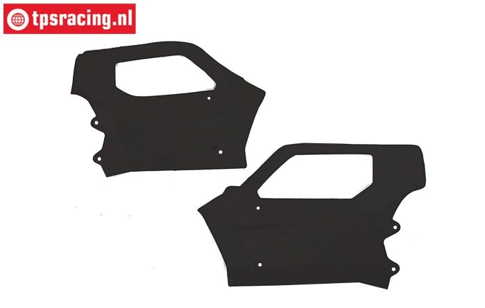LOS-4003 LOSI 5IVE-T 3.0 Door left-right Black, set