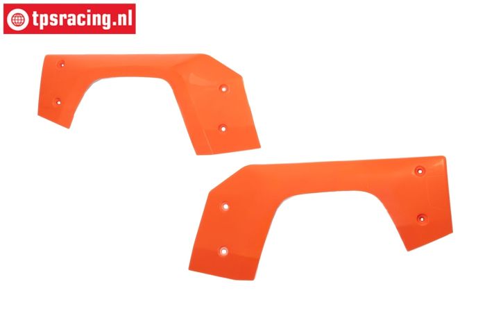 LOS-4011 LOSI 5IVE-T 3.0 Rear Fenders Orange, set