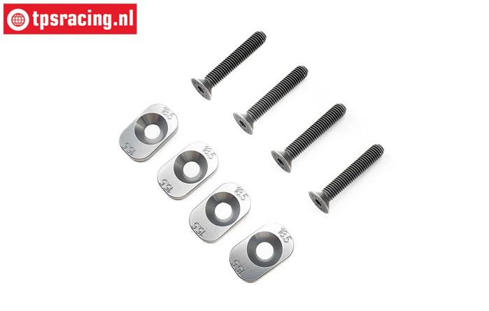 LOS-3707 LOSI 5IVE-TE 3.0 Engine mount plates 15,5/18,5~67T, set