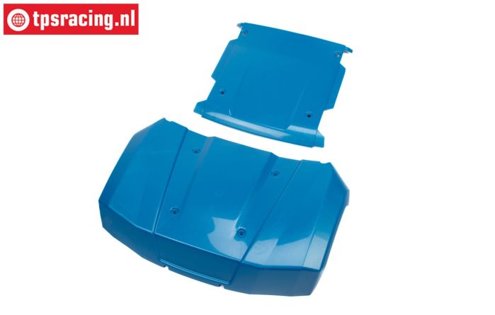 LOS-4007 LOSI 5IVE-T 3.0 Hood & roof Panels Bleu, set