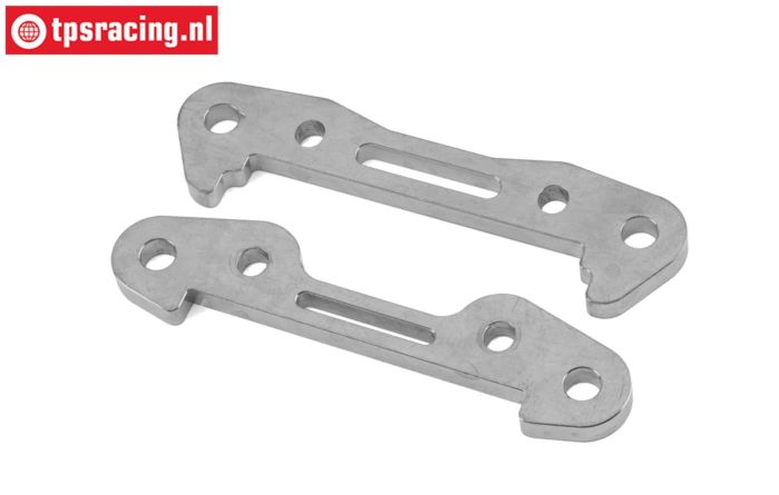 LOS-3687 LOSI 5IVE-T Steel Hinge Pin Brace front, Set