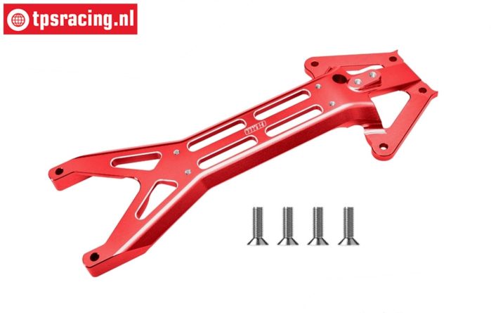 5T3/025F-R LOSI 5IVE-TE 3.0 Aluminum Upper Brace Red, 1 pc.