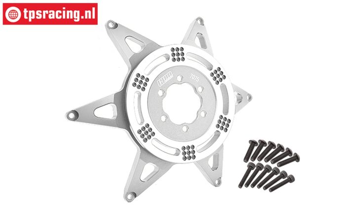 MX0606R-S PROMOTO rear Alu-Wheel star Silver, 1 pc.